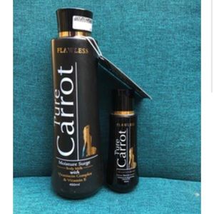 Pure Carrot flawless moisture surge 450ML +SERUM 60ml,